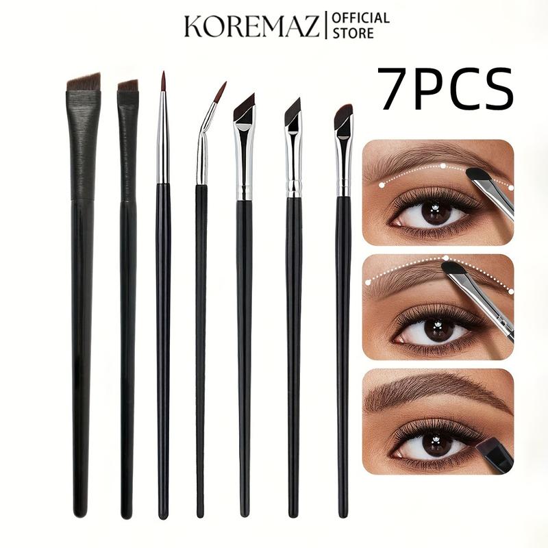 Bộ Cọ Trang Điểm, Cọ Da 7 Bộ, Cầm Tay, Bao Gồm Cọ Phấn, Cọ Mỹ Phẩm Sinh Tố Làm Đẹp, Cọ Màu Bạc, Cọ Làm Sạch, Bền shanghui ducare