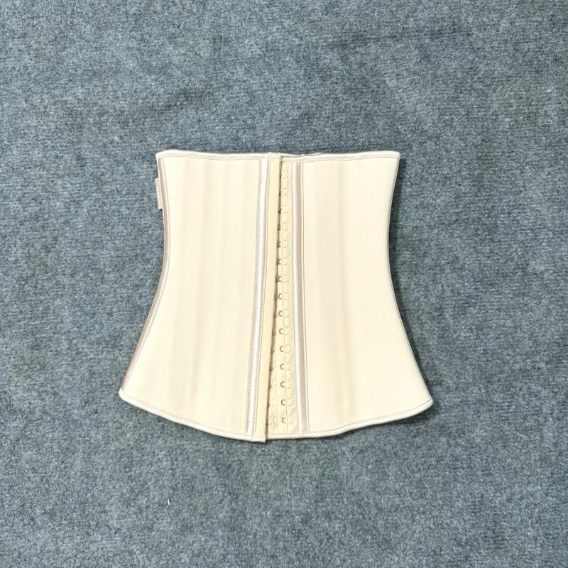 [ KÈM THƯỚC ĐO ] Đai Latex 25 Xương Cao su non hai màu Đen và Da