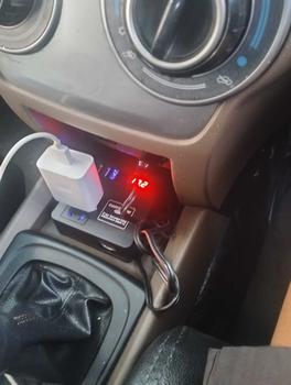 Product Review of Inverter Charger Mobil 100W Watt 12/24V Colokan Universal 3 USB Converter Konverter Fast Charging Adaptor Car Power Cigarette Plug from A**A B**I T**S 0