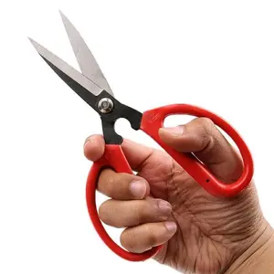 Gunting Craftman Merah 15,5 CM / Gunting Kecil Serbaguna S209