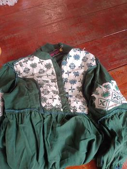 Product Review of Gamis Slavina Bordir Busui Kancing Muslim Wanita Simple Elegant Mayung Twill Nyaman Rempel Cantik from n**d a**. 0