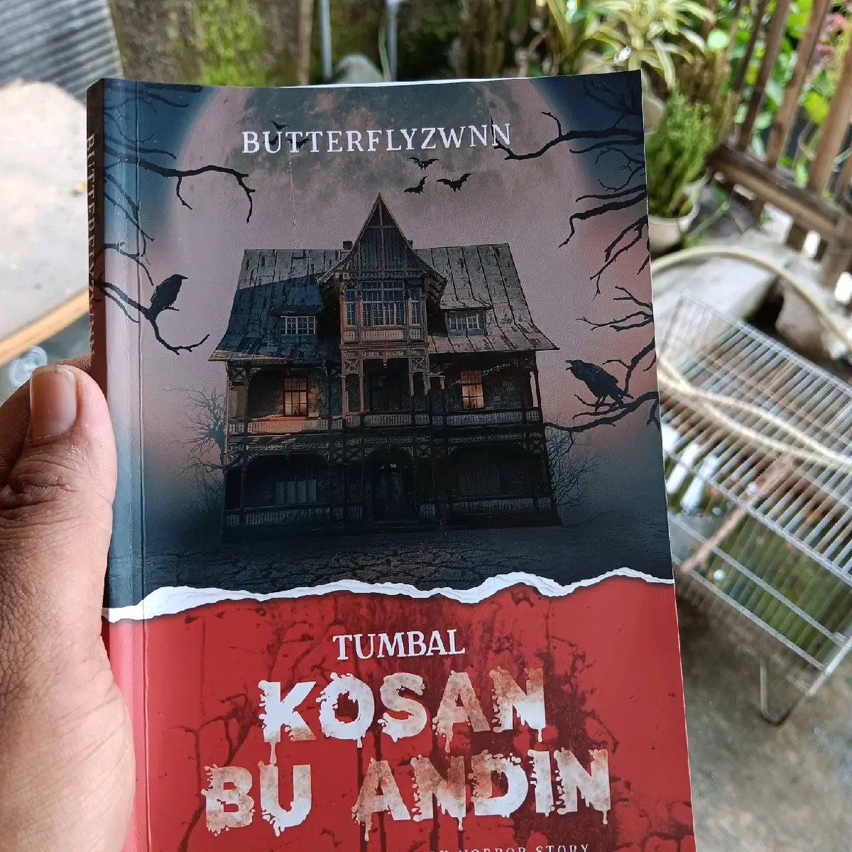 NOVEL HOROR TUMBAH KOSAN BU ADIN new 2024 soft cover