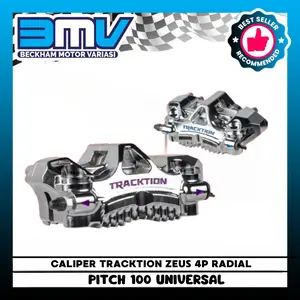CALIPER TRACKTION ZEUS 4P RADIAL PITCH 100 UNIVERSAL KANAN KIRI