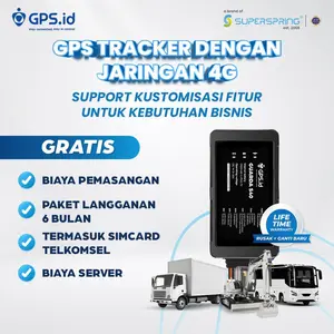 GPSid PRIME S40 | GPS TRACKER Fitur Lengkap : Remote Off, SOS, Monitor Suara, Free Server & Data | SUPERSPRING