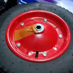 Ban Gerobak Dorong [ DENGAN BAN DALAM ] Roda Sorong Hidup Pasir Model Artco Merah Roda Gerobak Sorong Pasir Ban Car Tire