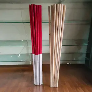 Tongkat Toya Pramuka dengan panjang 160 cm dan diameter 3 cm untuk kebutuhan kegiatan pramuka dan aktivitas lainnya.