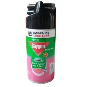 Baygon semprot bunuh nyamuk mati 3 detik netto 200ml