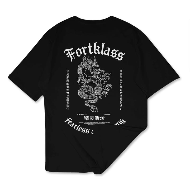 FortKlass Kaos FEARLESS Regular Fit Kaos Sablon 24S 30S Kaos Pria Lengan Pendek Atasan Tshirt Distro 2