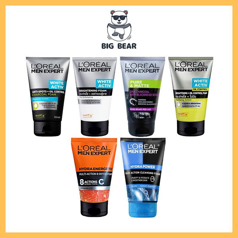 Loreal Men Expert Face Wash 100ml - Foam
