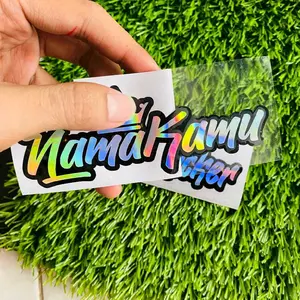 Stiker Nama Hologram Murah untuk Motor dengan Fitur Request Sesuai Keinginan Tambahkan Sentuhan Keren dan Unik Cocok untuk Motor Anda