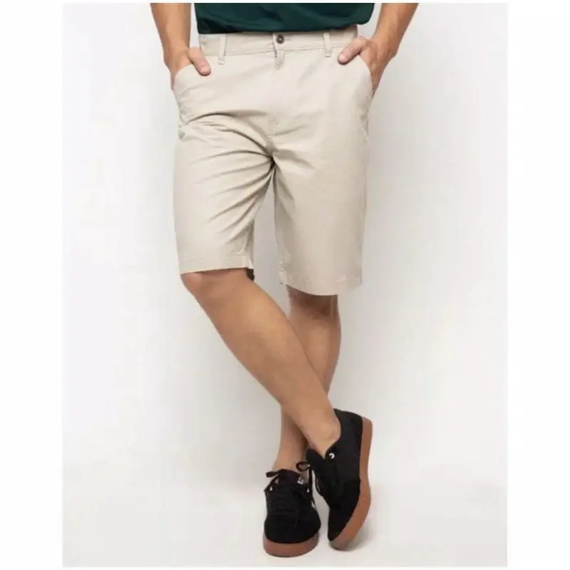 110 Ribu 3 Pcs Celana Chinos Pendek Pria Chino Pants Bahan Katun Drill Kualitas Premium 1