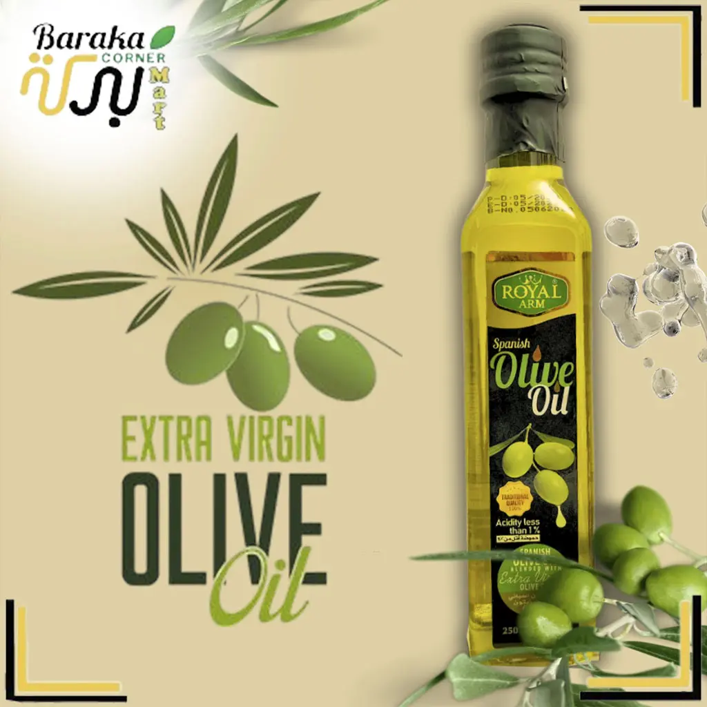 Spanish Olive Oil Extra Virgin Royal arm | Minyak zaitun 250ml | 500ml