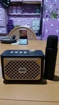 Product Review of Easy & Perfect LILLY | Bluetooth Speaker Portable with RGB Running Light | Wireless Microphone with Adjustable Effects | 5 Watt Speaker Power with 6 Hours Play Time from A**d A**a 0