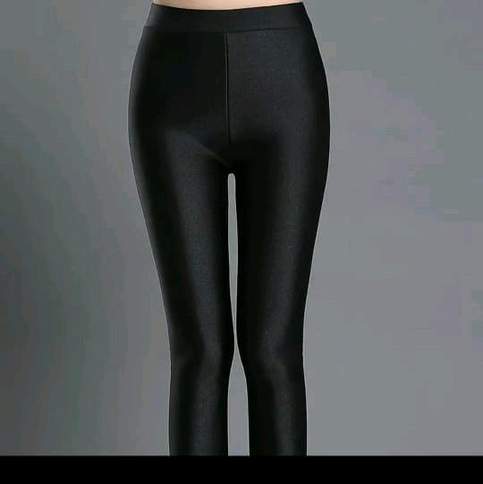 2pcs Celana Legging Wanita Kekinian, Berbahan Jersey Premium, Nyaman DiPakai Bisa CODan Panjang Hitam Dewasa 4