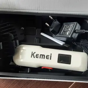 Hair Clipper Kemei 809A Alat Mesin Cukur Rambut Original KM 809A / Kemei PG 809A Alat cukur rambut elektrik Professional rechargeable hair clipper berkualitas