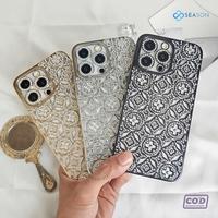 Gambar Softcase Pattern Diamond Style Case 3D Berongga Iphone 14 PROMAX [S16] Berlian Ponsel - Silver, IP 14 PROMAX dari Seasonstory_NEW Kab. Bogor 2 Tokopedia