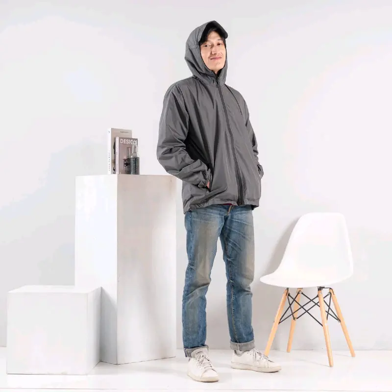JAKET PERASUT GORPCORE ANORAK CARUMBY Windproof Waterproof Elegant Unisex Outdoorwear 4