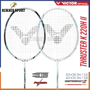 New Raket Badminton Victor Thruster K 220H II M TK-220H / TK 220H II M