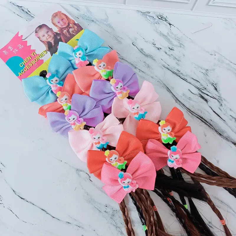 2pc/Set Jepitan Pita Wig Anak KepangTerbaru Gaya Korea Import 5