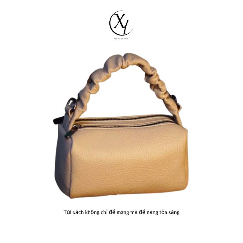 SIZE:21X13X10 Túi vuông nhỏ hình thoi đa năng cao cấp dây chuyền thời trang đi lại túi xách nữ túi đeo chéo mới Da Bag Tote Len Navy Chữ Nhật