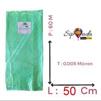 Gambar Plastik layangan Papiran Tipis buat Lomba 50x60meter /Plastik Penutup makanan tipis dua lapis / plastik kebutuhan rumah paling tipis 0.005micron - Putih dari ASBEJAN SEHAT Kab. Grobogan 4 Tokopedia