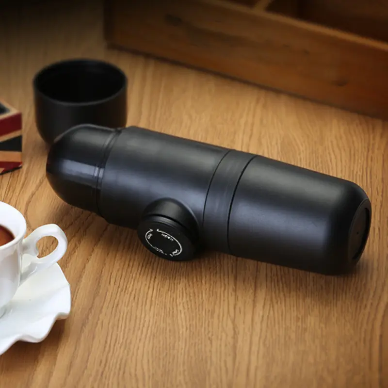 Máy pha cà phê Espresso, Cầm Tay mini, với tính năng áp suất, Máy pha cà phê Espresso Thủ Công Thích hợp để pha cà phê Thủ Công 2