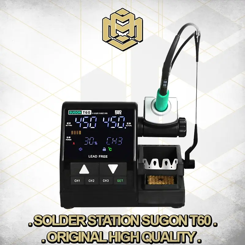 Termurah !! Solder Station Sugon T60​ Free 3 Mata Solder Magma /Sugon T60/Solder Station T60 / Solder Sugon