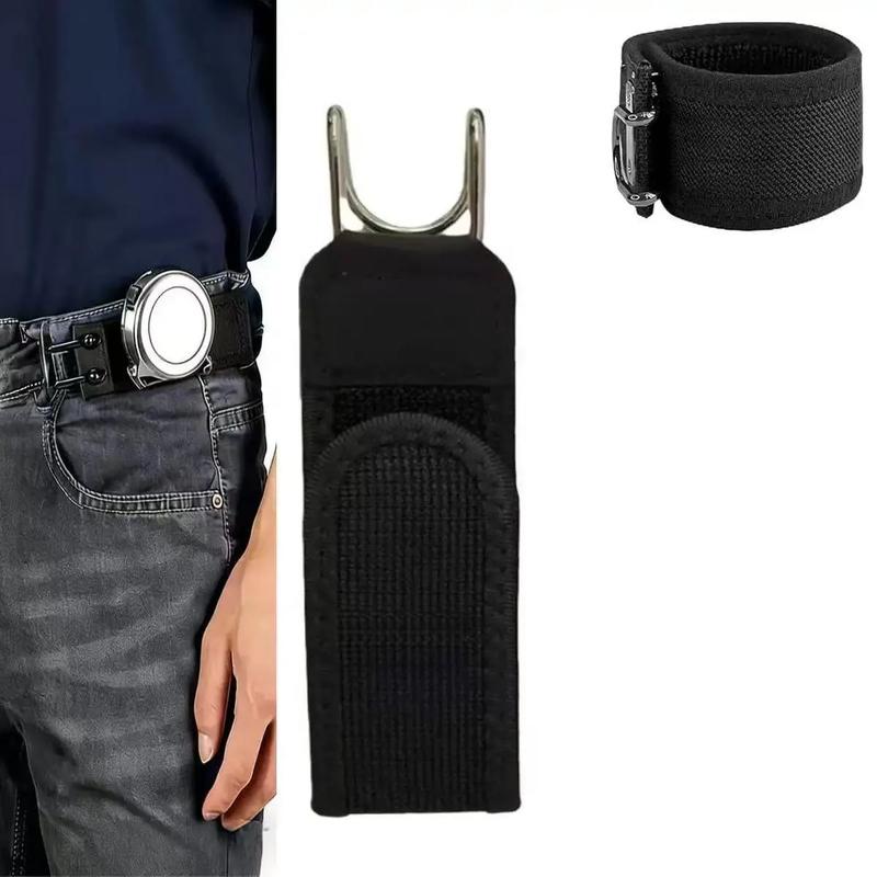 Khóa điều chỉnh cạp quần, dùng cho cả nam và nữ, nhỏ gọn, điều chỉnh nhanh vòng eo, dây dệt chống mài mòn, có hai màu để lựa chọn, phụ kiện thời trang dễ phối đồ