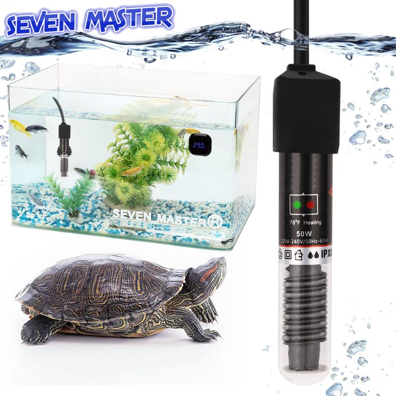 Product Introduction of Seven Master-Thanh Sưởi Bể Cá Nhỏ, Chất Liệu Thủy Tinh Thạch Anh, Chìm Hoàn Toàn, 26 Độ, Máy Sưởi Nhiệt Độ Không Đổi Tự Động 20