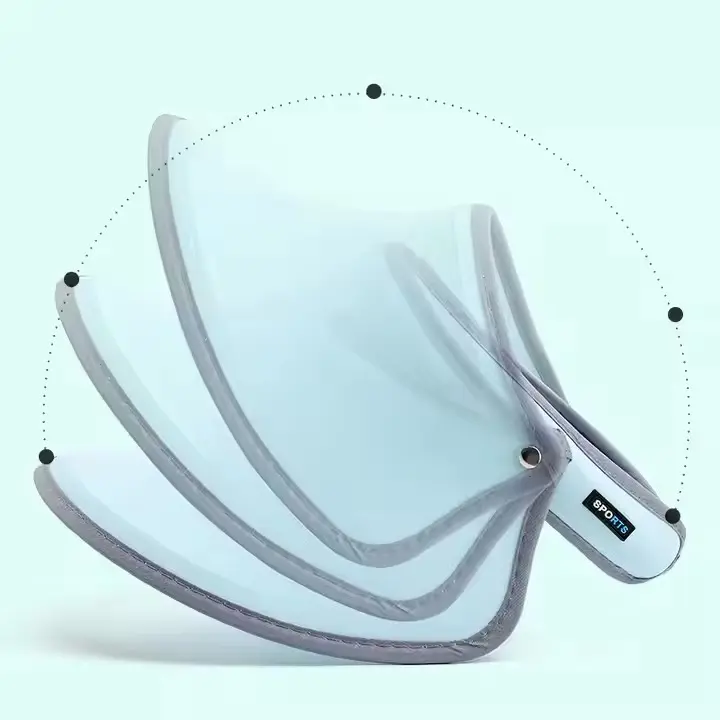 TOPI GOLF KOREA TOPI ANTI UV DOUBLE VISOR TOPI BERFUNGSI FACE SHIELD 8