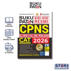 BUKU CPNS 2026 CPNS PATEN KISI-KISI RESMI CPNS CAT 2026 [All New & Full Soal Penalaran] - PIXELINDO