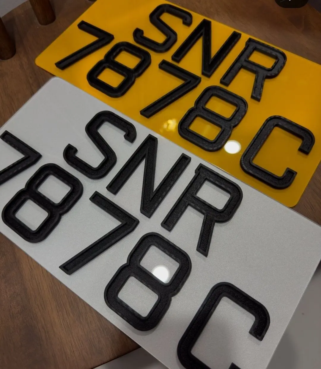car number plate signage LTA compliant car plate colour designs