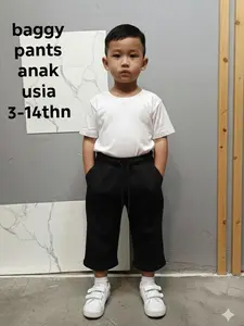 Celana Anak panjang unisex baggypant anak usia 3-14 tahun