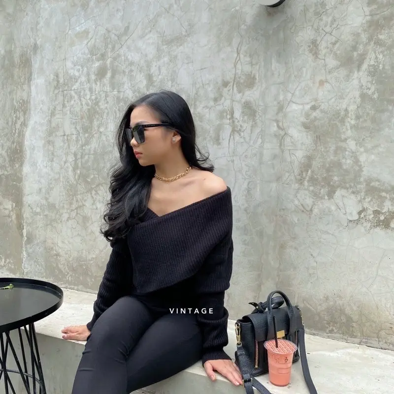 VYEL TOP SABRINA KNIT PREMIUM 2