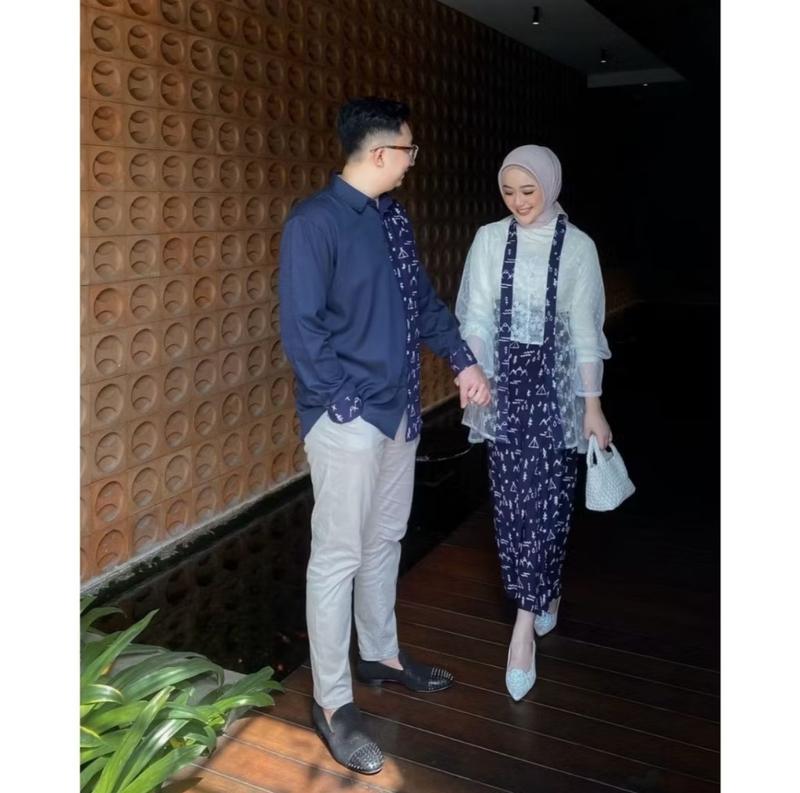 Product Introduction of Kebaya Couple Semi S E I A Model Kutu Baru  Set Tunik Lamaran Tunangan Outer Wanita Kekinian Baju Batik Couple Kondangan Rok Lilit 1