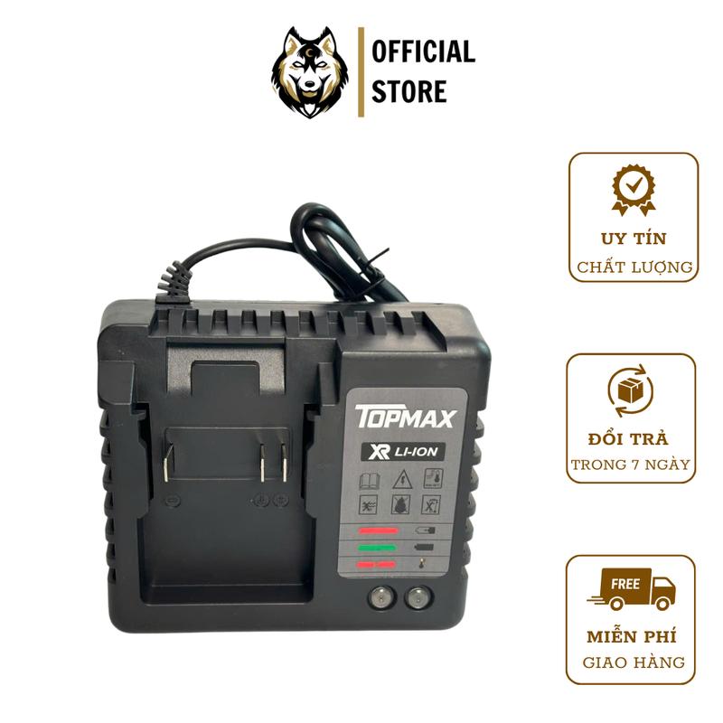 Sạc pin máy khoan đế sạc pin 21v - chân pin phổ thông m21