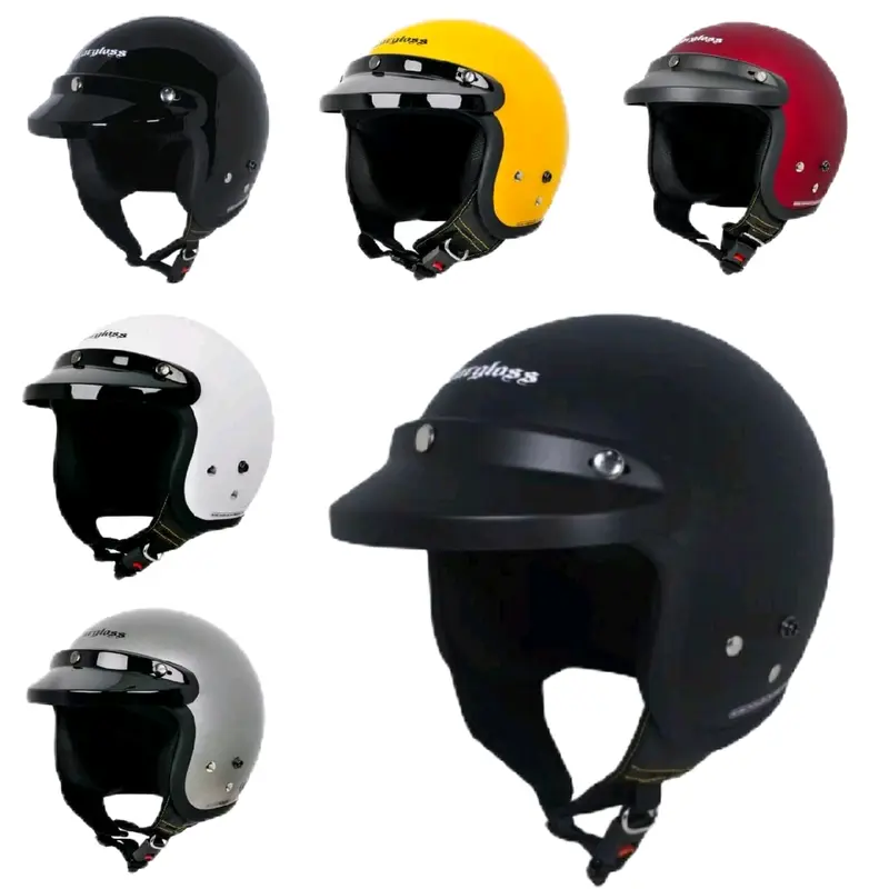 Helm CARGLOSS Hlem BOGO untuk Sepeda Motor Half Face Helmet Motorcycle Half Face Helmet 0