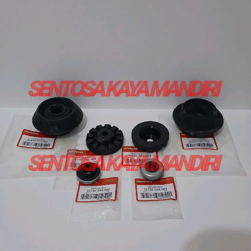 KARET SUPPORT SHOCK SET BEARING TATAKAN SHOCK SET MOBIL JAZZ CITY FREED BRIO MOBILIO BRV