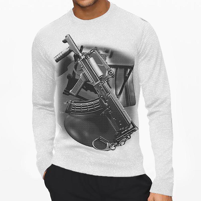 PUBG | Oblong Tangan Panjang Pria | Baju Distro Cowok Keren | Sablon | Produk Lokal | EXITO APPAREL 3