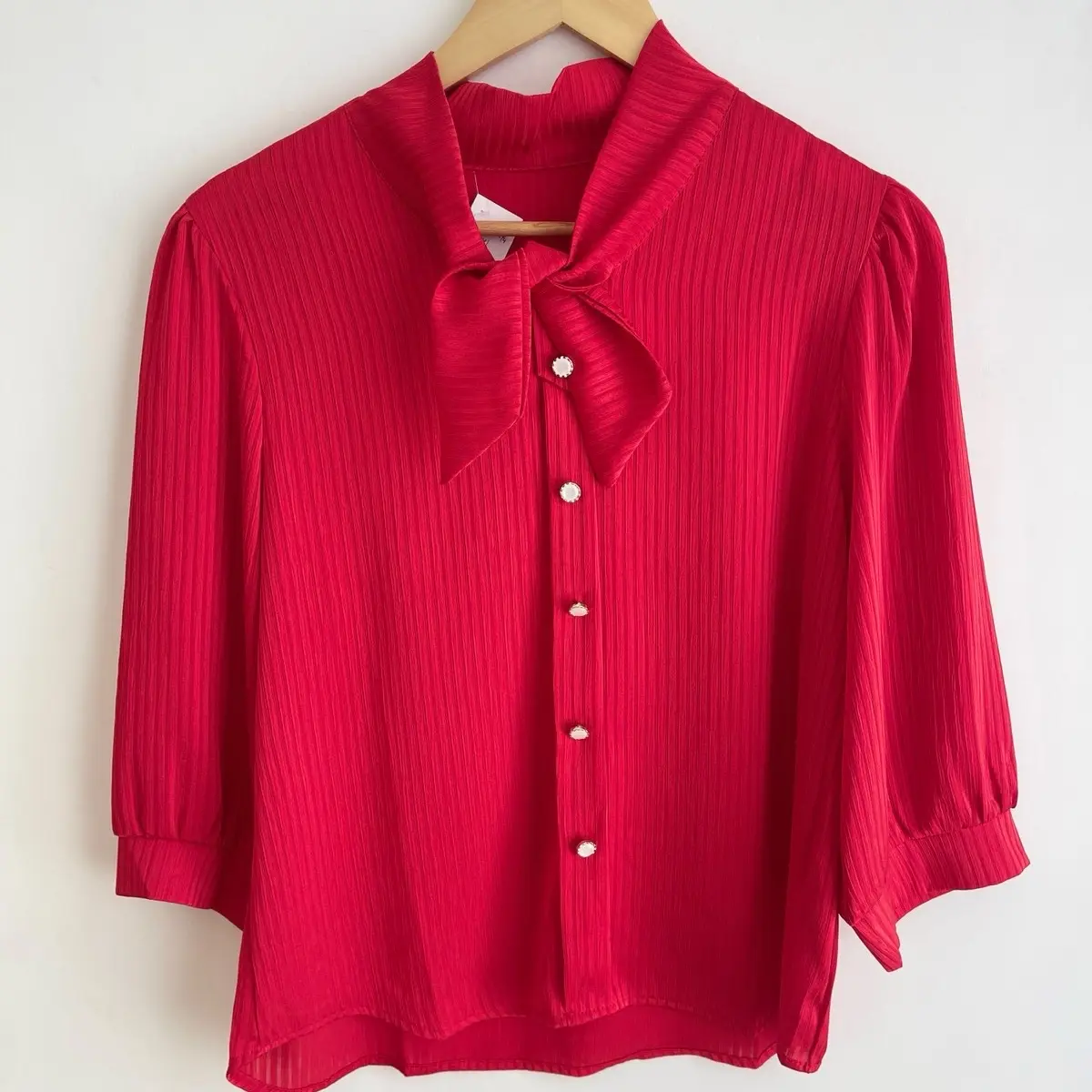 Atasan blouse merah | ahha_boutique