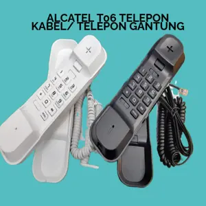 ALCATEL T06 TELEPON KABEL/ TELEPON GANTUNG