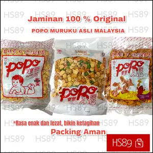 Popo Muruku Ikan 800gr - Maruku Ikan - Snack Popo Muruku Ikan