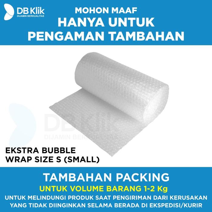 Gambar Extra Bubble Wrap Size S (Small) dari DBKlik Indonesia Kota Administrasi Jakarta Pusat Tokopedia