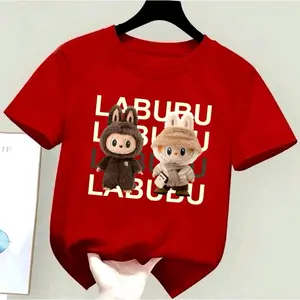 kaos anak edisi labubu Anak Cowok&Cewek - Kaos Anak Laki-Laki&Perempuan Viral Fashion