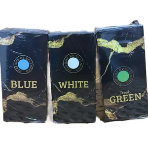 Parfum seven pro blue, white, Green