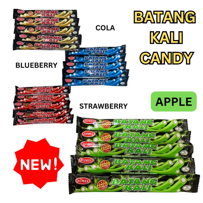 5pcs Batang Kali Sour Chewy Stick [Halal]