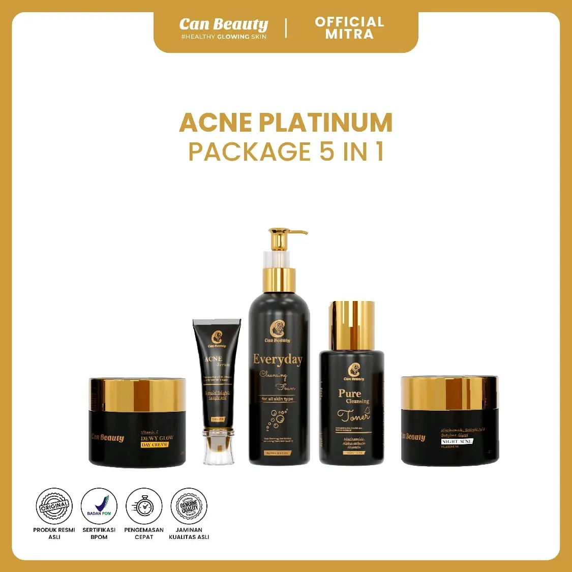 ( FREE GIFT ) PAKET ACNE / WHITENING CAN BEAUTY OFFICIAL