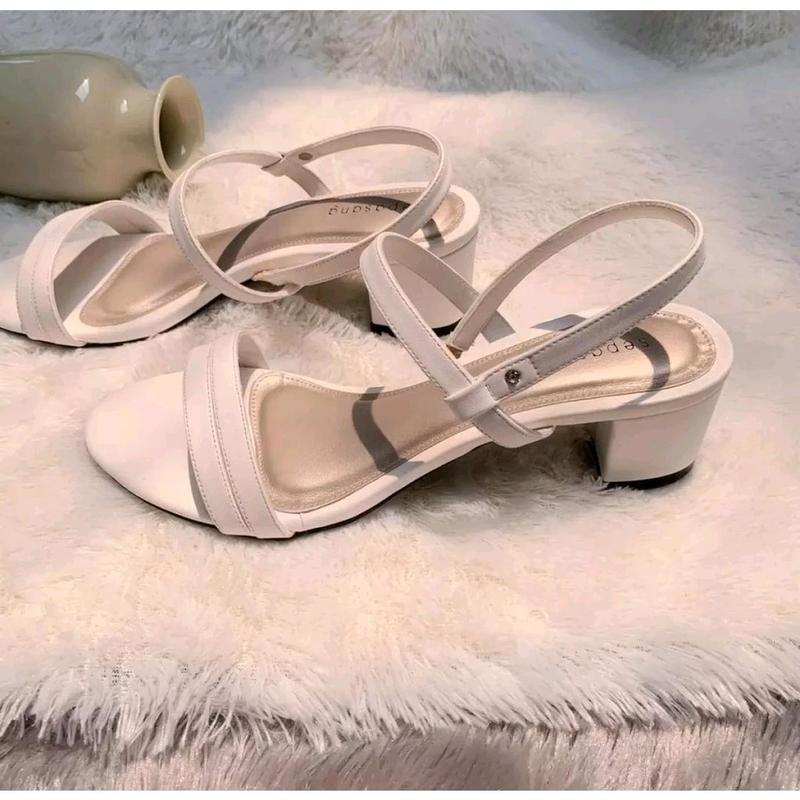 sandal wanita hak tahu/sandal wanita hak tahu 5cm tali belakang /sandal heel wanita dewasa / sandal kondangan wanita Kasual 6