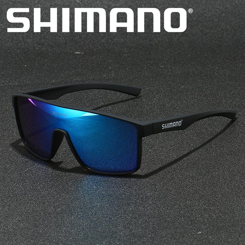 แว่นกันแดดโพลาไรซ์ตกปลา SHIMANO แว่นตาจักรยาน MTB แว่นตาจักรยาน แว่นกันแดดกันลม สำหรับผู้ชายและผู้หญ
