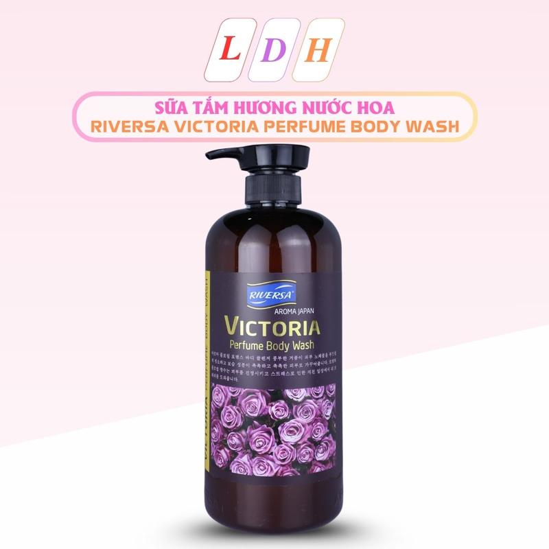Sữa Tắm Riversa Victoria Perfume Body Wash 950ml - Hương Nước Hoa Victoria Dưỡng Trắng Da & Dưỡng Ẩm